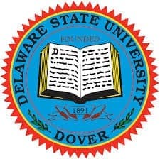 Delaware State University logo Delaware State University logo