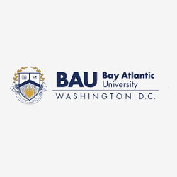 Bay Atlantic University logo Bay Atlantic University logo