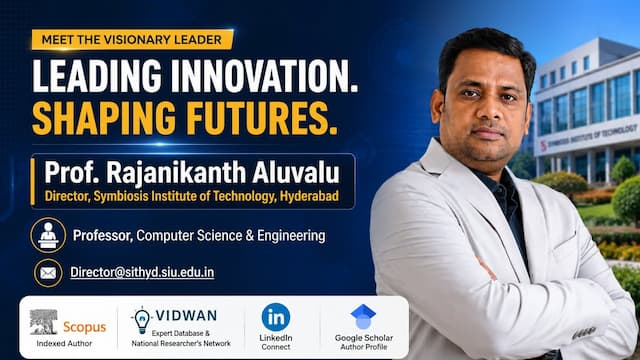 SIT Hyderabad Director Shares Vision for Future Ready Engineering Education