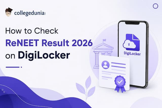 How to Check ReNEET Result 2026 on DigiLocker
